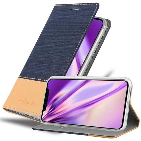 Cadorabo  Housse compatible avec Apple iPhone X / XS - Coque de protection avec fermeture magnétique, fonction de support et compartiment pour carte 