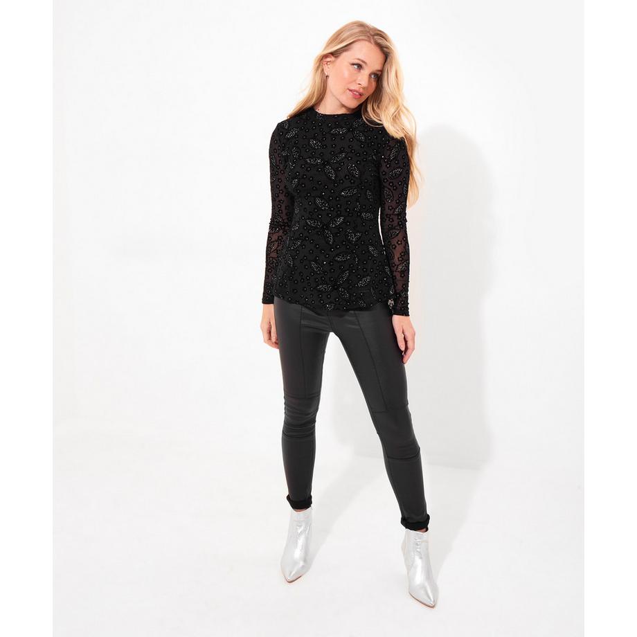 Joe Browns Top Dentelle Superposé  