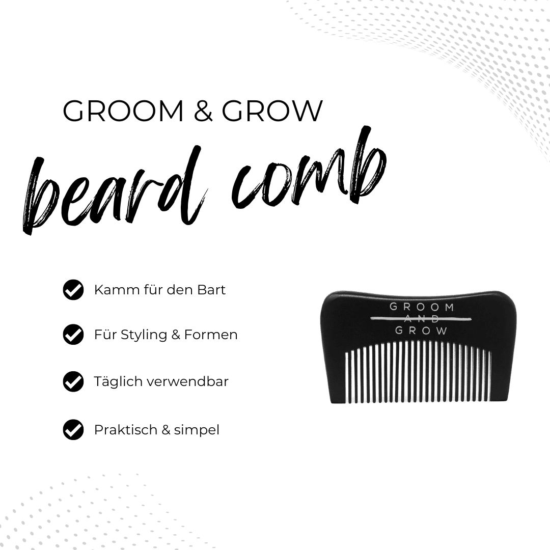 Groom and Grow  Beard Comb 