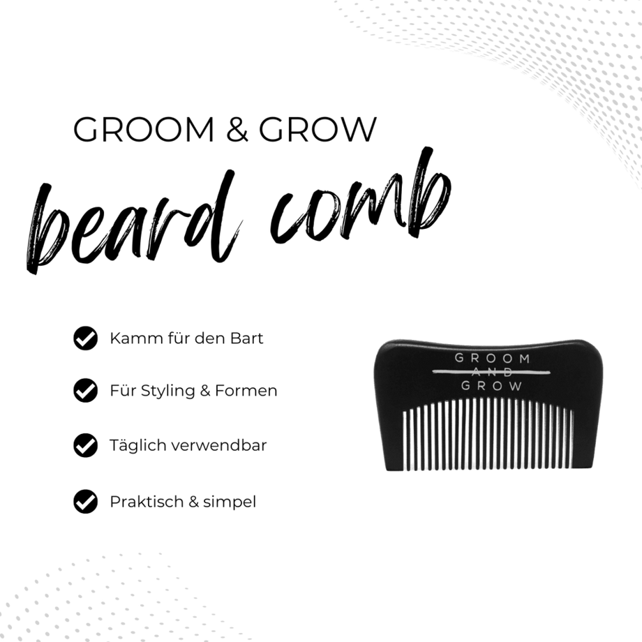 Groom and Grow  Pettine per barba 