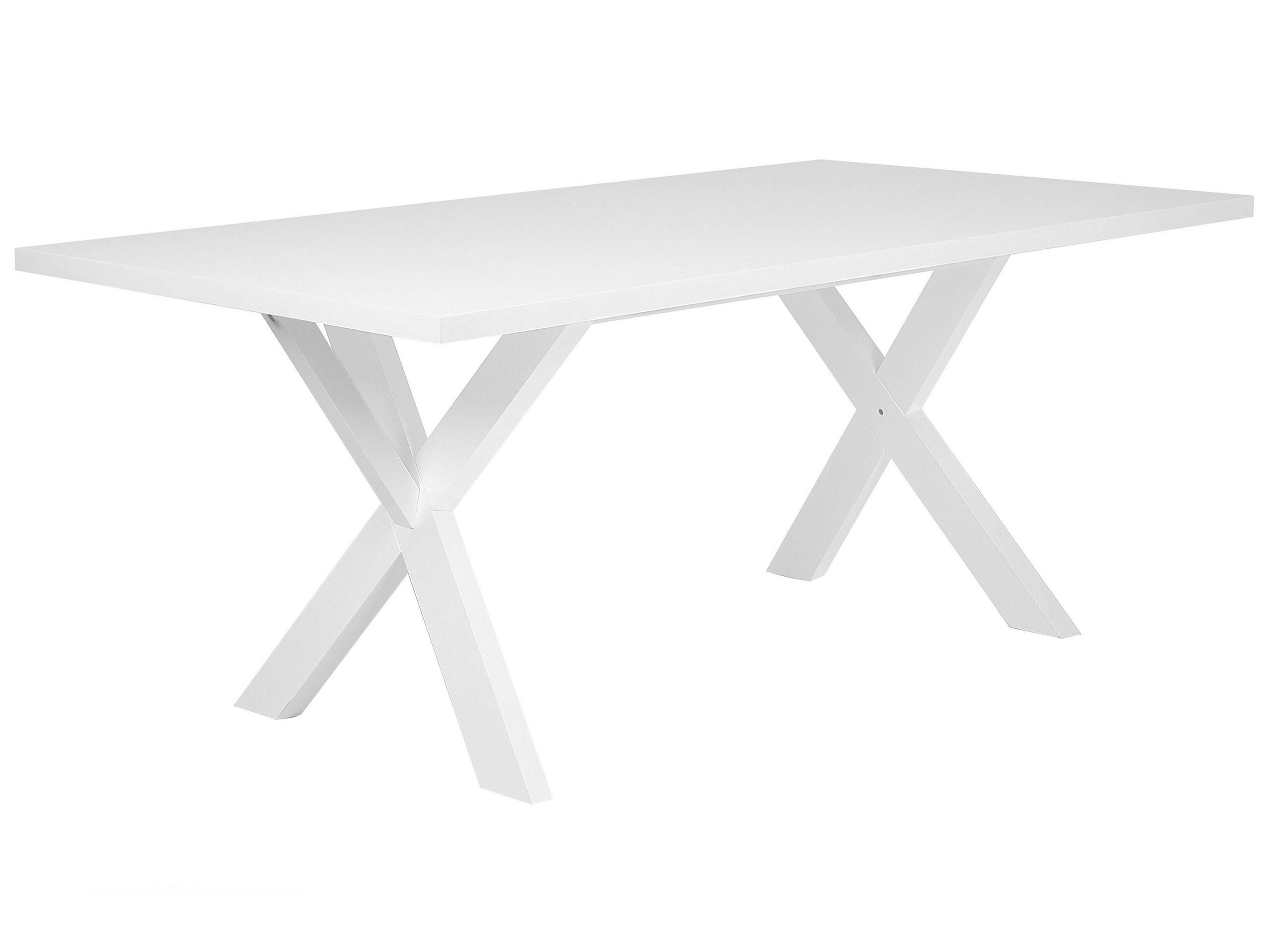 Beliani Table de repas en MDF Traditionnel LISALA  