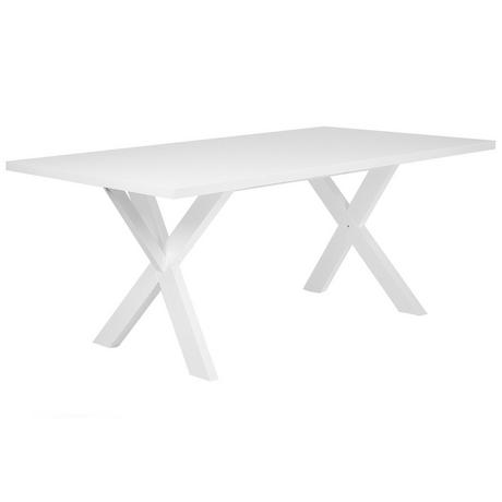 Beliani Table de repas en MDF Traditionnel LISALA  