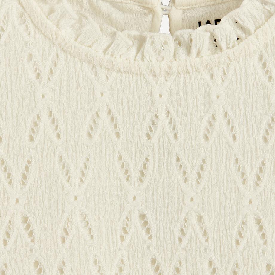 La Redoute Collections  Shirt mit Lochmuster 