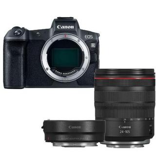Canon  Kit Canon EOS R (RF 24-105 f/4L) avec adaptateur 