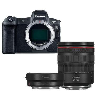 Canon EOS R Kit (RF 24-105 f/4L) mit Adapter