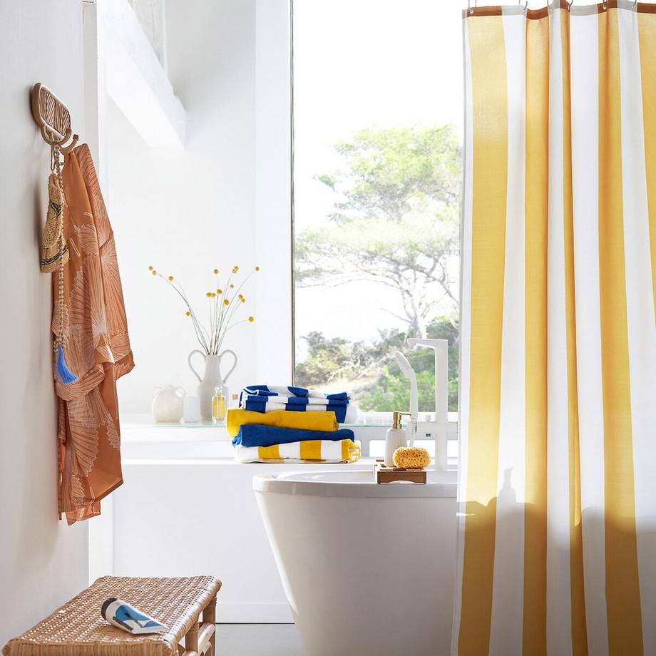 La Redoute Intérieurs Rideau de douche rayé  