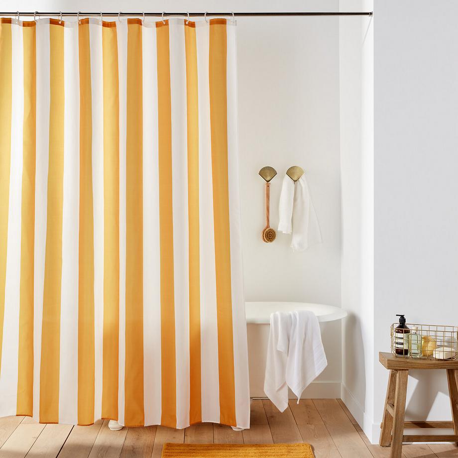 La Redoute Intérieurs Rideau de douche rayé  