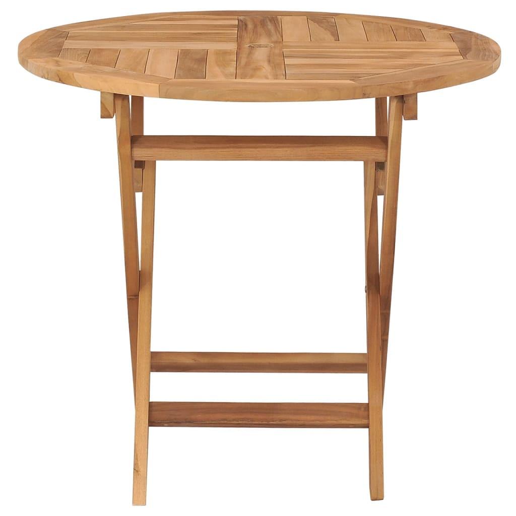 VidaXL Table à manger bois  