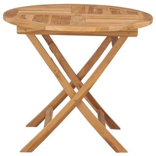 VidaXL Table de salle à manger bois  