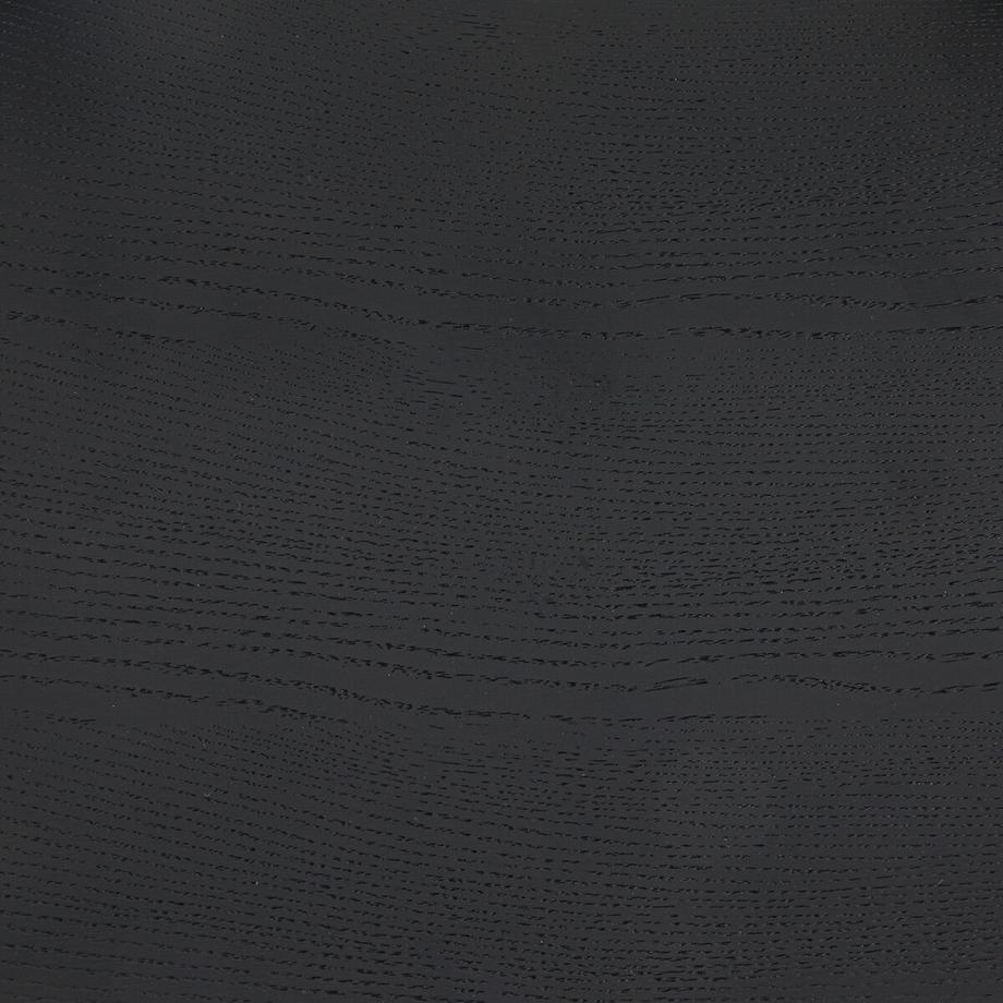 AM.PM Lot de 2 chaises chêne teinté noir  