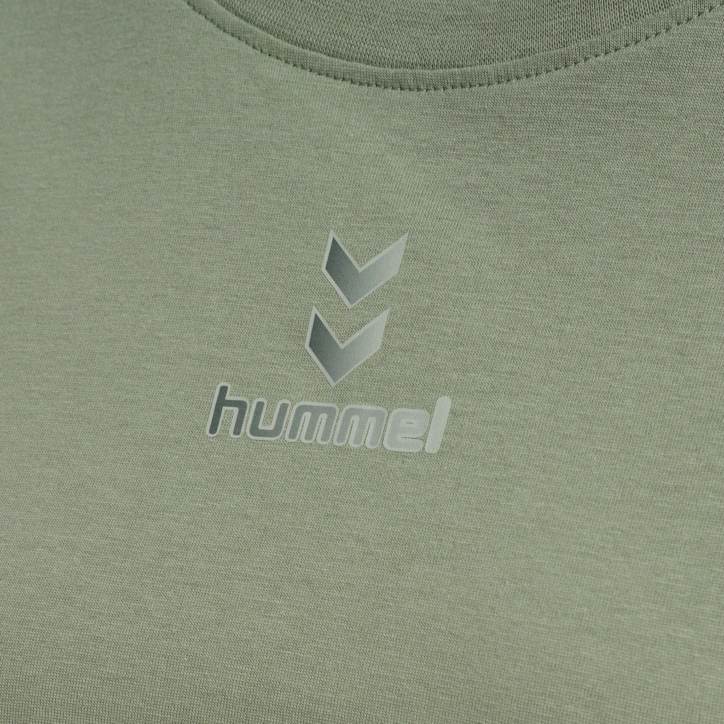 Hummel  t-shirt baumwolle fischgrätmuster active 