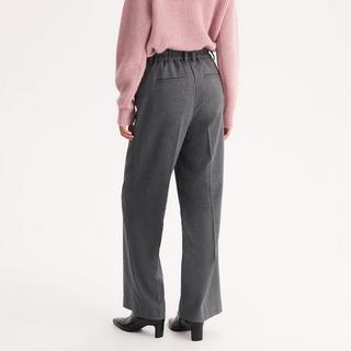 La Redoute Collections Pantaloni a gamba larga vita alta  