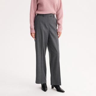 La Redoute Collections Pantaloni a gamba larga vita alta  