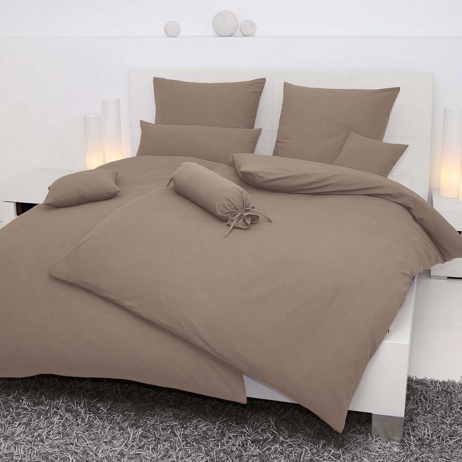 Janine Seersucker Goffratura Biancheria da Letto 2 Pezzi  