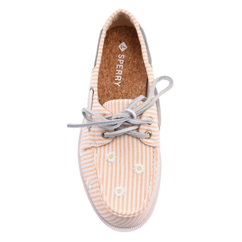 Sperry Scarpe Da Barca Authentic Original Seersucker  