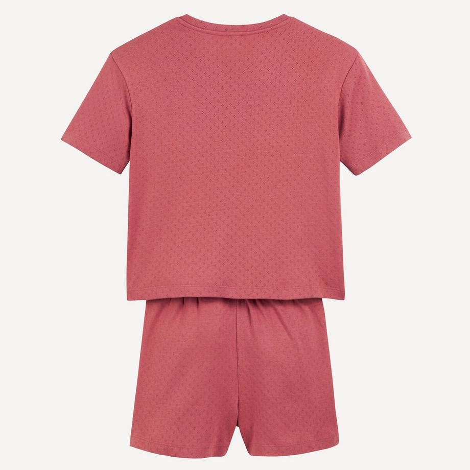 La Redoute Collections  Kurzpyjama aus Pointelle-Strick 