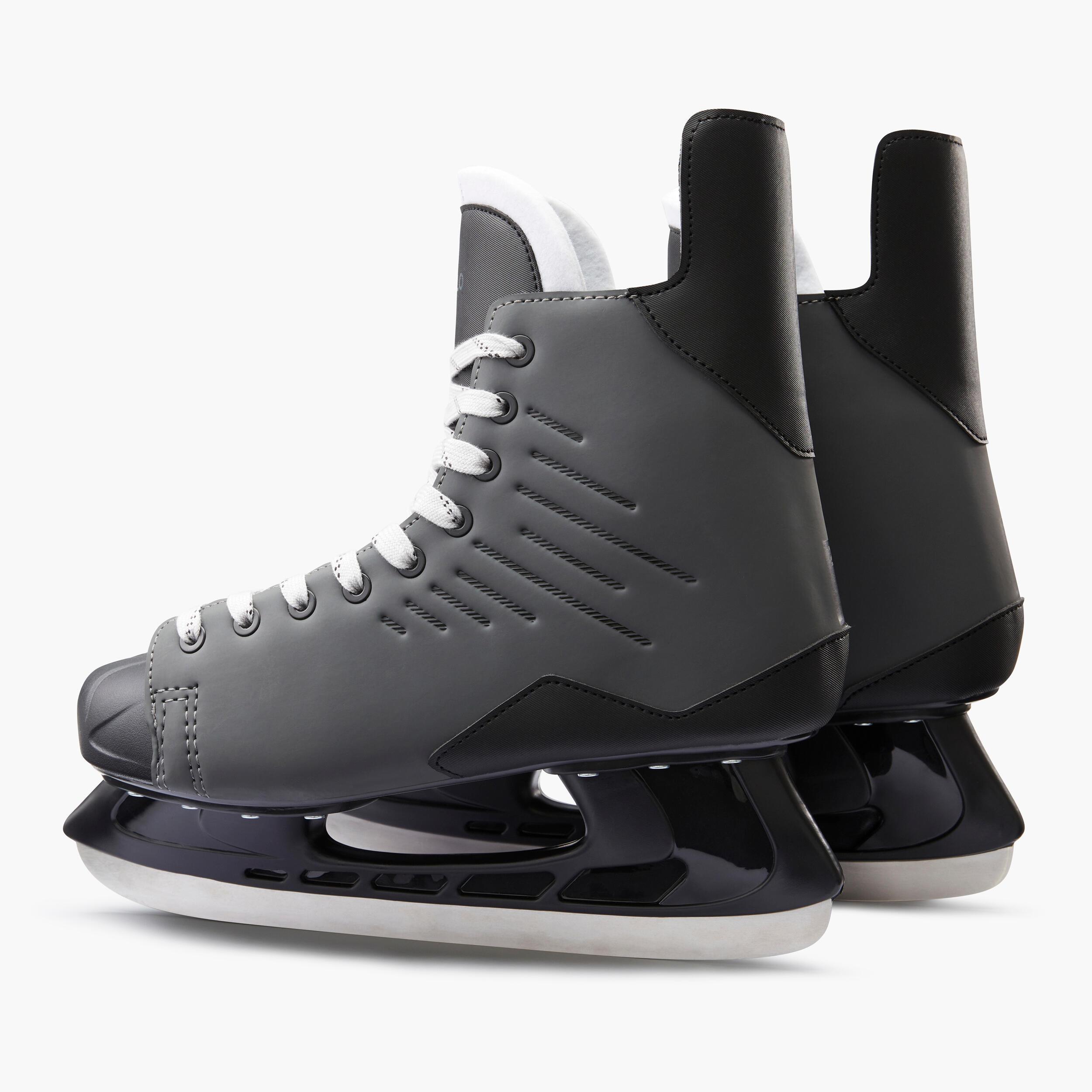 OXELO  Pattini da ghiaccio adulto look hockey principiante 