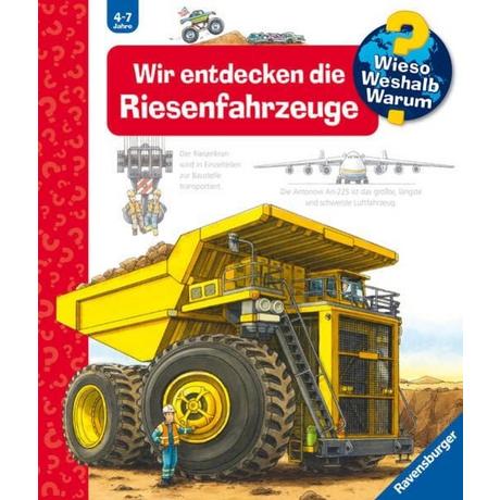 Wieso? Weshalb? Warum? Wir entdecken die Riesenfahrzeuge (Nr.6) Gernhäuser, Susanne; Nieländer, Peter (Illustrationen) Copertina rigida 