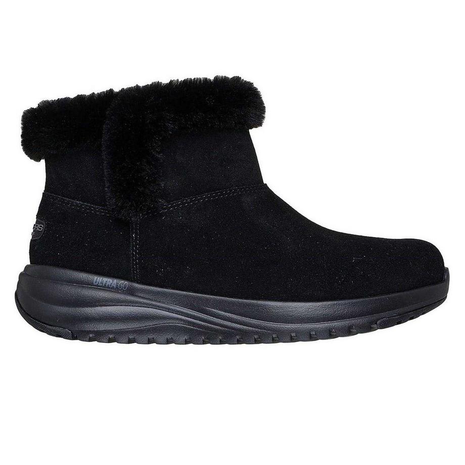 SKECHERS Bottines On The Go Stellar avec Doublure en Fourrure Synthétique  
