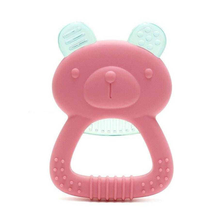 Silikon Kühlbeissring kleiner Bär