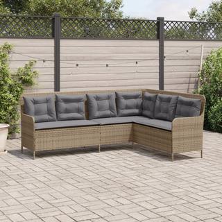 VidaXL Canapé de jardin rotin synthétique  