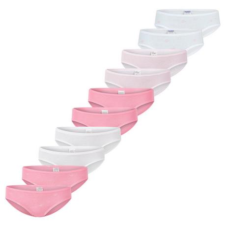 Schiesser  10er Pack 95/5 Kids Girls Organic Cotton - Slips 