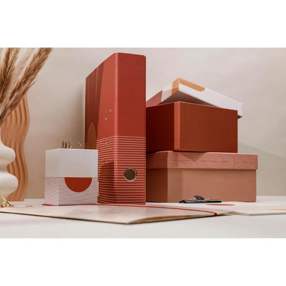 Clairefontaine Cartella in terracotta x4  