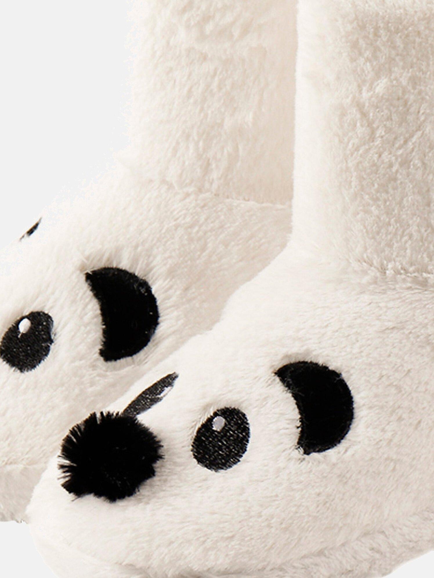 Admas  Hausschuhe Stiefel Panda 