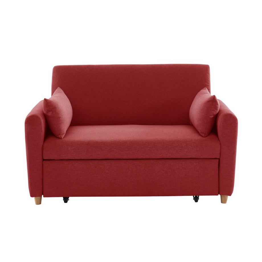 Vente-unique Schlafsofa 2Sitzer AYLA Stoff  