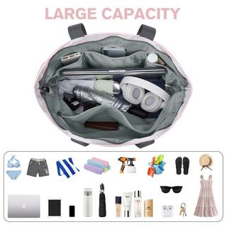 Only-bags.store Familien Faltbare Gestreifte Strandtasche  