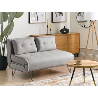 Beliani 2 Sitzer Sofa aus Polyester Glamourös VESTFOLD  