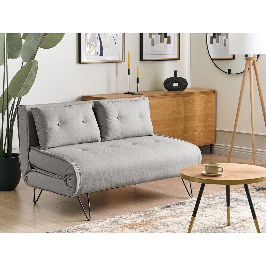 Beliani 2 Sitzer Sofa aus Stoff  VESTFOLD  
