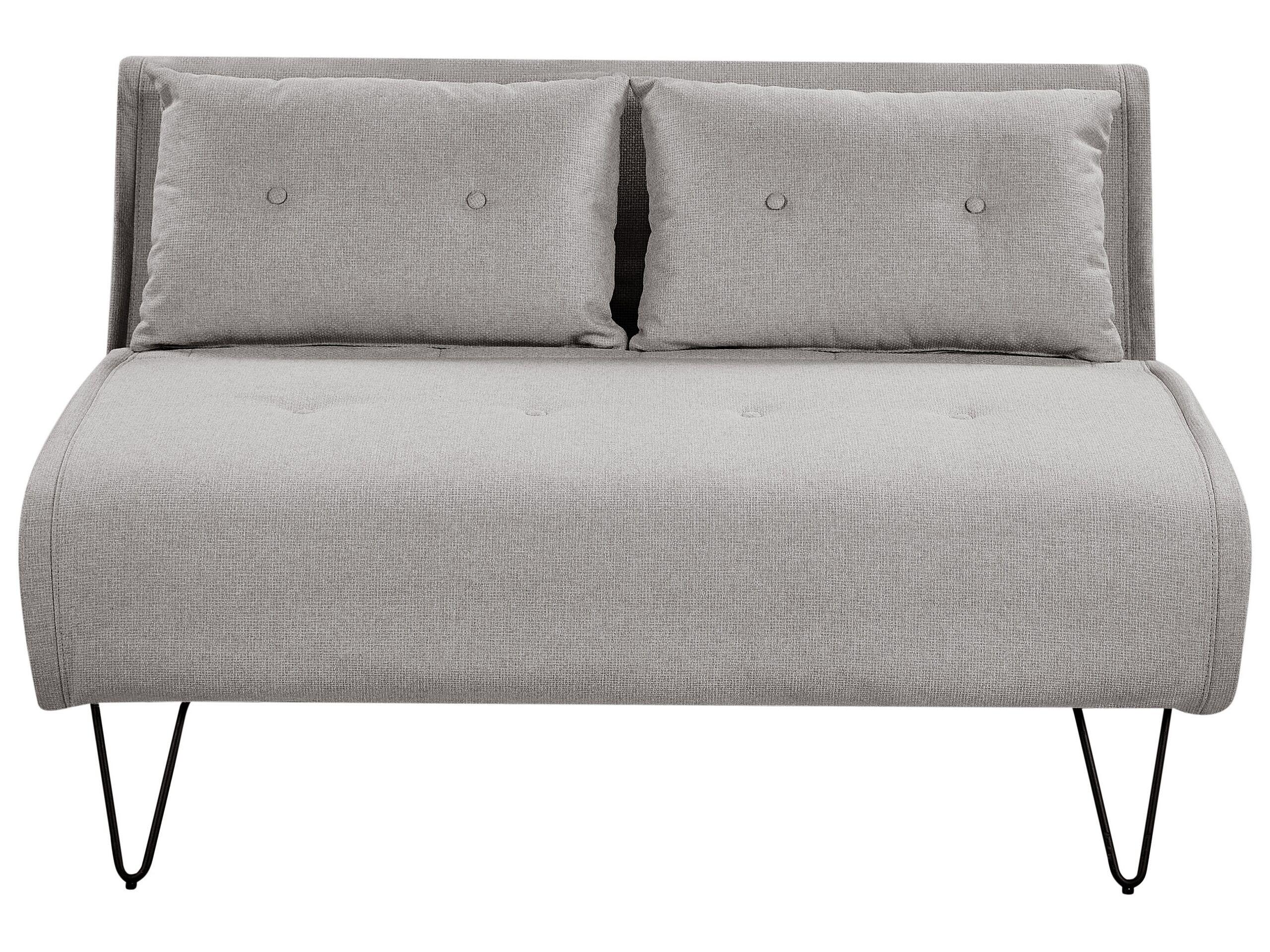 Beliani 2 Sitzer Sofa aus Polyester Glamourös VESTFOLD  