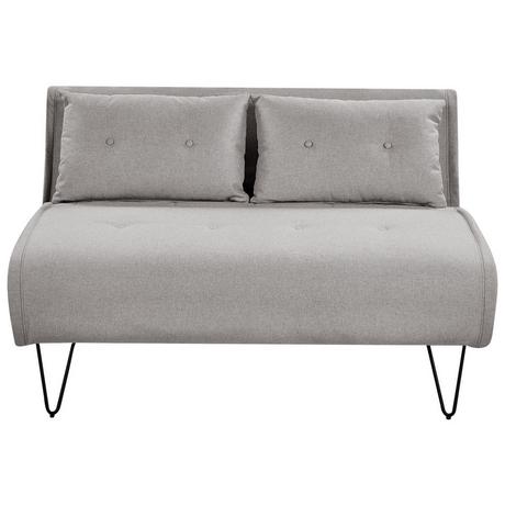 Beliani 2 Sitzer Sofa aus Polyester Glamourös VESTFOLD  