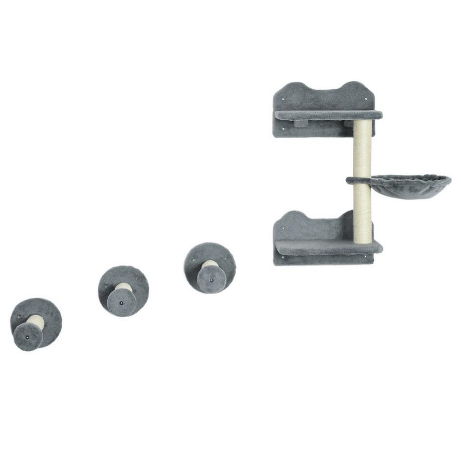 Tour De Plongée & 3 Griffoirs, Mur D'Escalade Avec Hamac