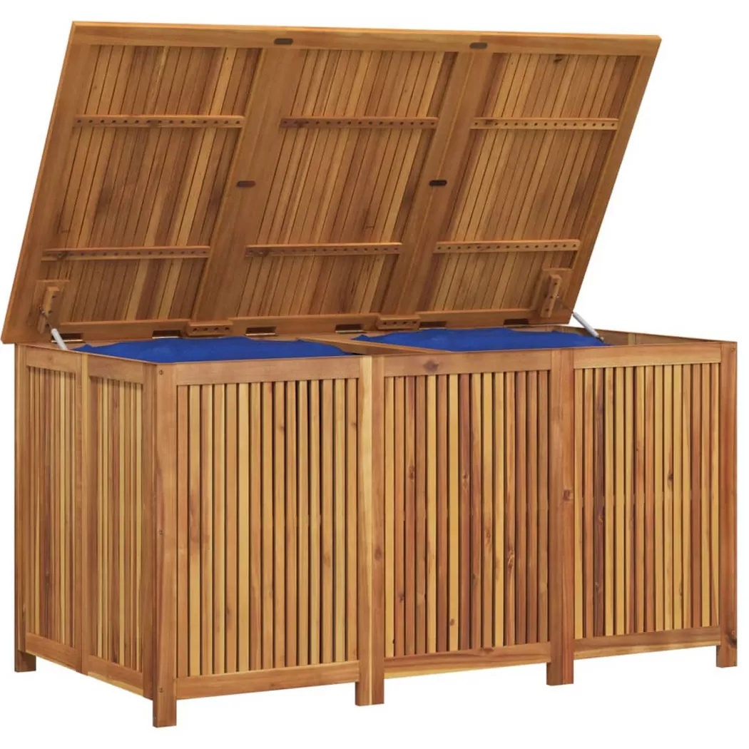 Salon de jardin Vidaxl bois massif blanc