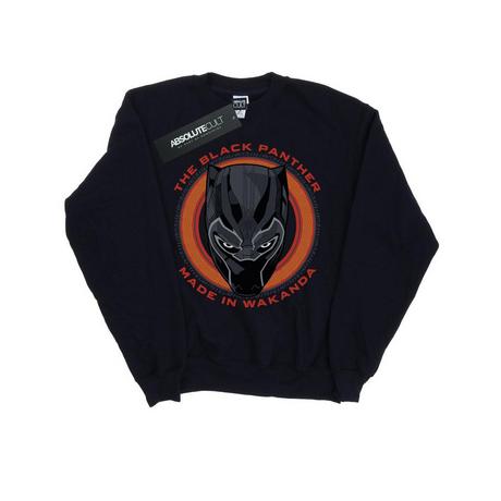 MARVEL  Black Panther Made in Wakanda Red Sweatshirt 