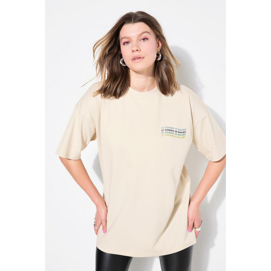 Studio Untold T-shirt oversize con stampe davanti e dietro  