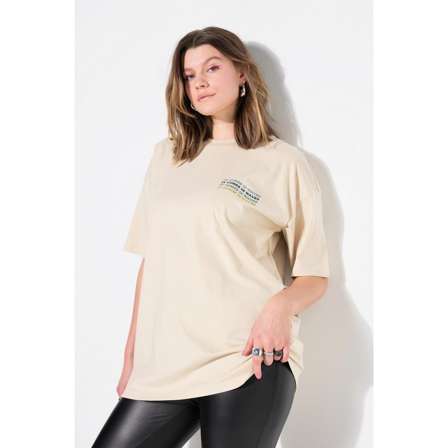 Studio Untold T-shirt oversize con stampe davanti e dietro  