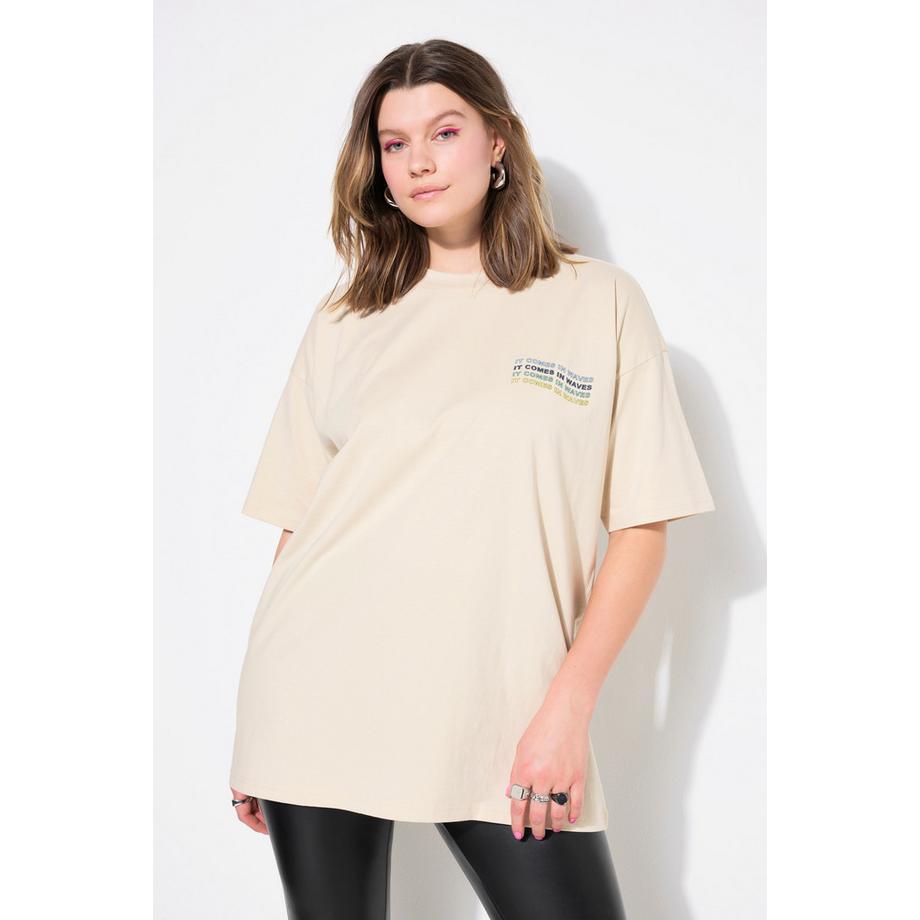 Studio Untold T-shirt oversize con stampe davanti e dietro  