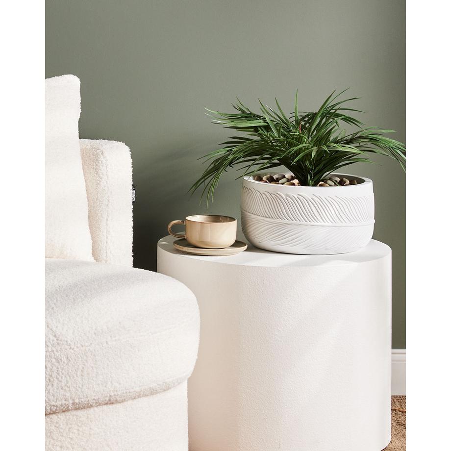 Beliani Vaso per piante en Fibra d'argilla Moderno FTERO  