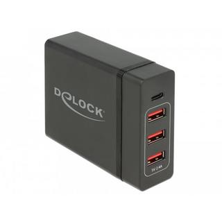 DeLock  USB-Wandladegerät 63974 Universal Schwarz AC Indoor 