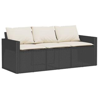 VidaXL set divano da giardino Polirattan  