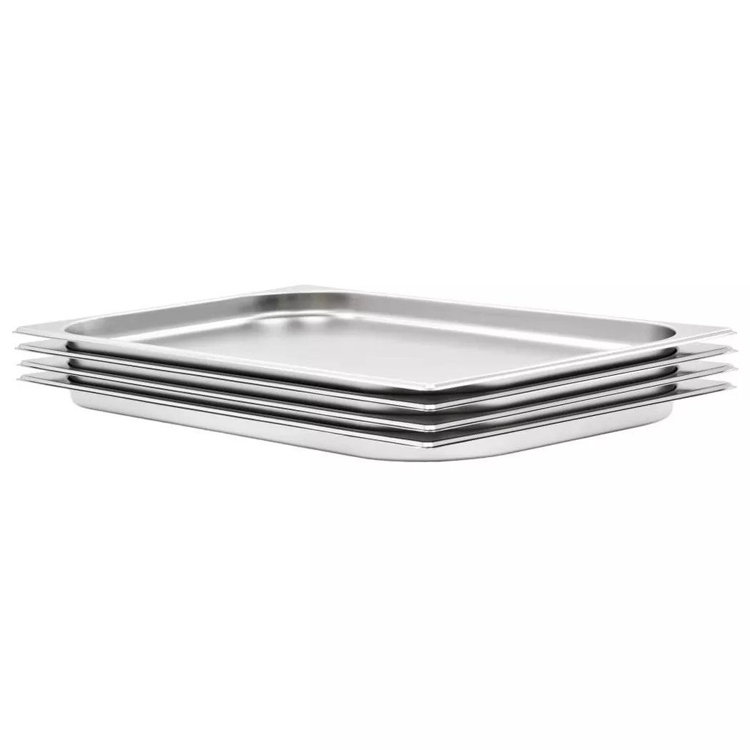 VidaXL - Gastronorm-behälter, One Size, Silber