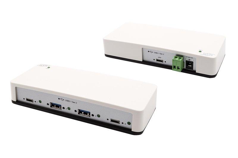 Image of EXSYS EX-1250V Schnittstellen-Hub USB 3.2 Gen 2 (3.1 Gen 2) Type-C 10000 Mbit/s Weiß