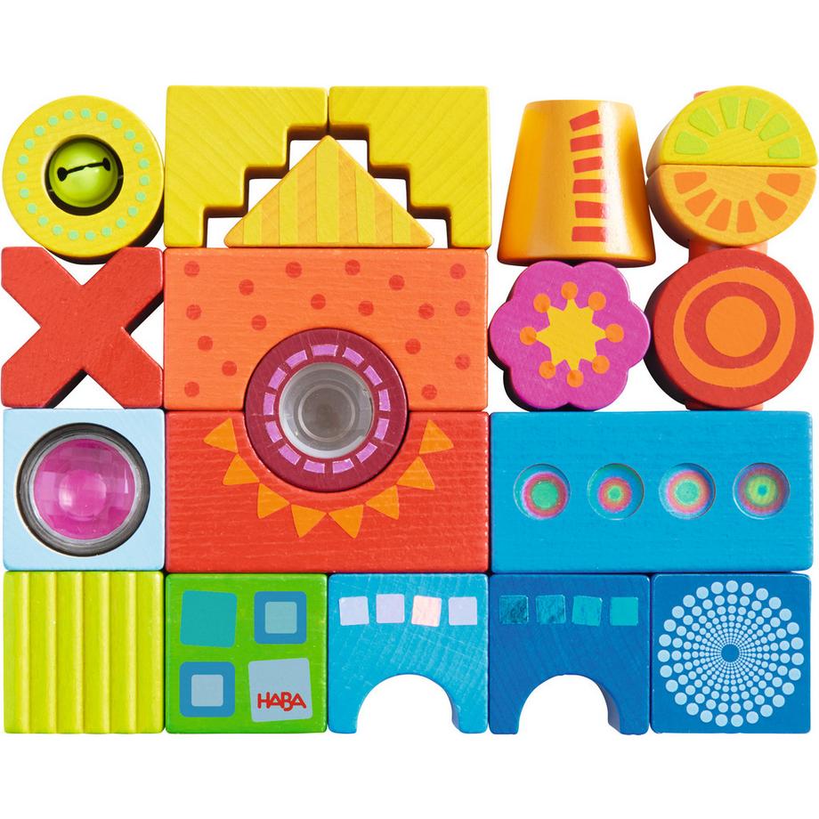 HABA  Kleinkind Bausteine Kunterbunt 