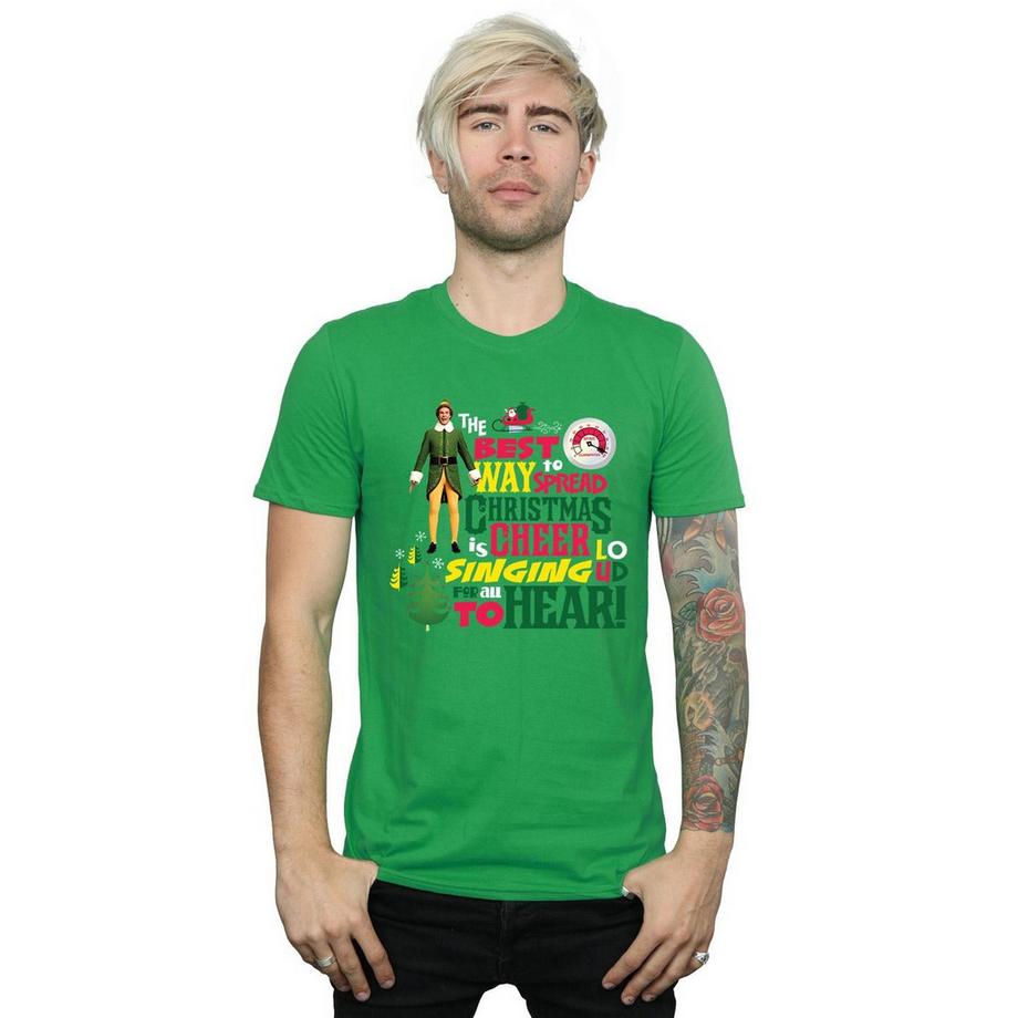 Elf T-Shirt Christmas Cheer  