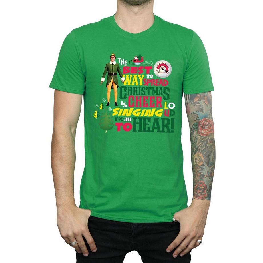 Elf T-Shirt Christmas Cheer  