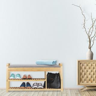 B2X Panca portascarpe con contenitore  