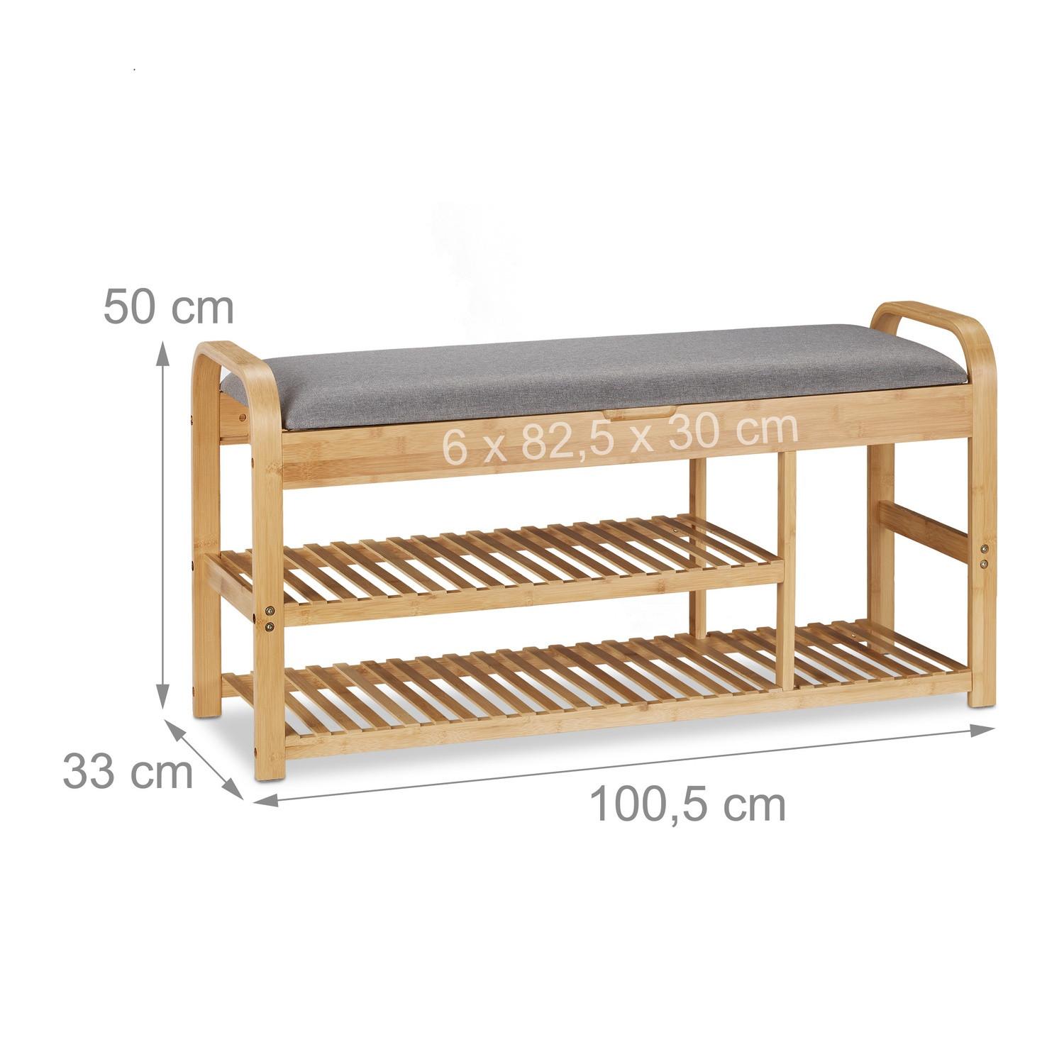 B2X Panca portascarpe con contenitore  